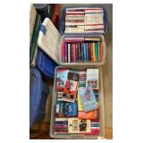 3) Totes of Paperbacks, Romance
