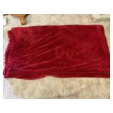 Red Soft Fleece Blanket