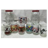 Vintage Welch's Glasses, Kraft Bear Jars, Campbell
