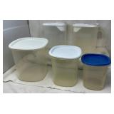 Plastic Storage Pitchers & Containers