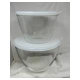Bodum Glass Mixing Bowls w/Lids Set of 2