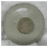 Small Glazed Stoneware Pottery Lid