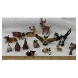 Miniature Ceramic Animal Figurines