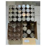 43) Jelly Jars with Lids