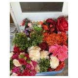 Artificial Flowers and Decorative Butterfly