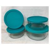 Anchor Hocking Glass Storage Bowls Set