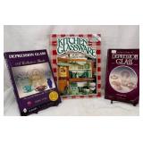 3) Depression Glass Reference Books