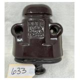 G.E.CO. U.S.A. Porcelain Fuse Cutout Insulator