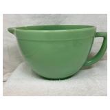 Fire-King Jadeite Batter Bowl, 2000 series, chip