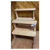 Wooden Display Shelves