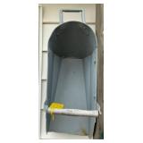 Vintage Gray Metal Scoop