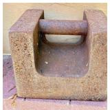 Fairbanks 50 lb Cast Iron Industrial Weight