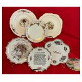 Vtg Decorative Collector Plates Japan USA