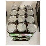 Half Pint Canning Jars 36 Count w/Lids