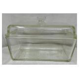 Westing House Clear Glass Refrigerator Dish w/Lid