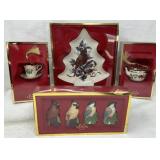 Lenox Winter Greetings Bird Shakers, Dish &