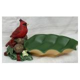 Lenox Winter Greetings Cardinal Candy Dish
