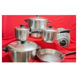 Revere Ware Cookware Set w/Lids