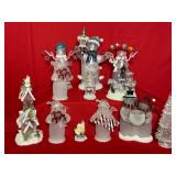 Box full of Snowman & Reindeer Decor Collection