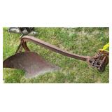 Antique Cast Iron Farm Plow Implement Attachment
