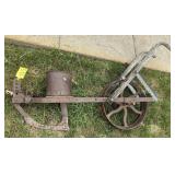 Antique Seed Planter Yard Decor