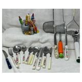 Vintage Mixed Kitchen Utensil and Barware Lot