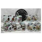 Coffee Mugs & Cast Iron Coffeeï¿½Trivet