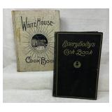 White House Cookbook & 1924 Everybody's Cook