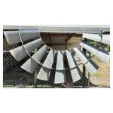 Large Windmill Fan Blades, 10ft w x 5ft h