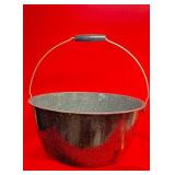 Large Enamel Metal Kettle w/Handle