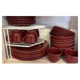 Fiesta Dinnerware Set, 6 place setting