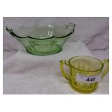 Depression Bowl & Sugar Bowl
