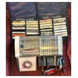 Cassette Tapes, Blank TDK D60s, and Country CDs