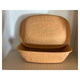 Rï¿½mertopf Clay Baker With Lid, Approx. 14 Inch