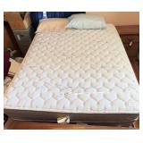 Queen Size Mattress With Box Spring & Frame