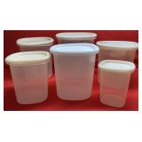 Rubbermaid Storage Containers, 6 Assorted Sizes