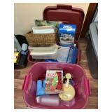 Assorted Plastic Kitchenware & Misc