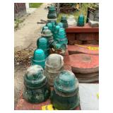 Vintage Glass Insulators