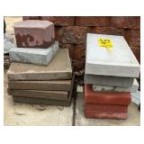 Concrete Pavers and Bricks, odds & ends