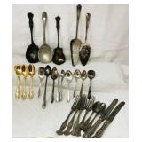 Vtg Serving Flatware
