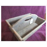 OLD WOOD STORAGE BOX