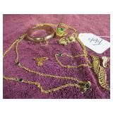 BOX LOT: AVON SQUIRREL TIE TACK, BROOCH PIN - NICE