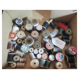 VTG WOOD THREAD SPOOLS