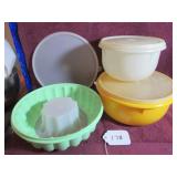 TUPPERWARE - 1201-9, 228-9, + 230-4
