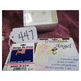 BOX LOT: EARRINGS FOR PIERCED EARS, ETC.