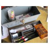 TUFF BOX W/ FISHING EQUIPMENT