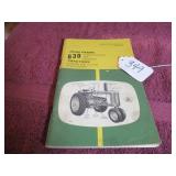 JOHN DEERE 630 OPERATORS MANUAL - GOOD