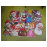 BOX LOT: VTG HANGING CHRISTMAS DECOR