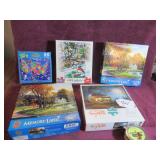 PUZZLES - PIECES ALL HERE (ACCORDING TO FAMILY)