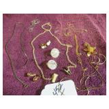 BOX LOT: NECKLACES, ETC.